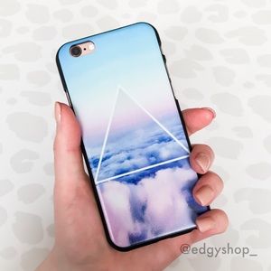 Triangle Clouds iPhone Case